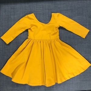 Alice + Ames 3T Golden Yellow Ballet Dress